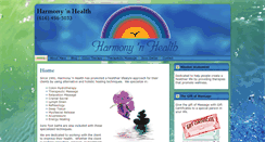 Desktop Screenshot of harmonynhealth.net